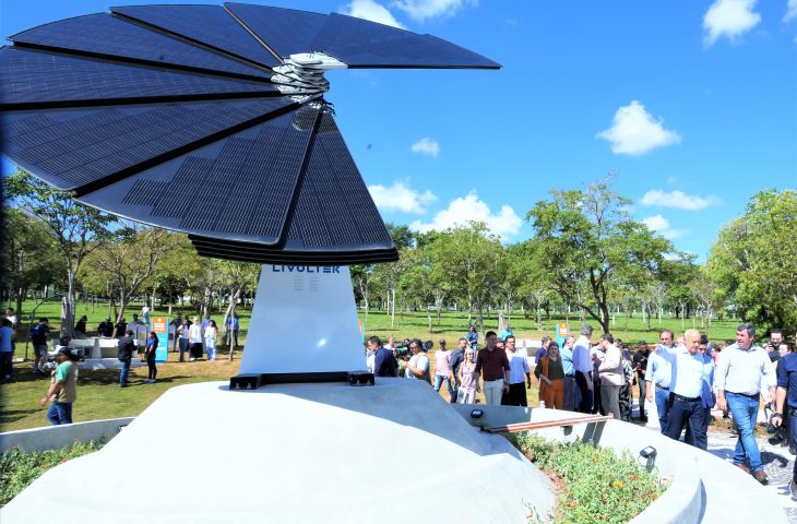 Guaicurus News - Governo inaugura mini usina fotovoltaica dentro do Parque da Nações Indígenas