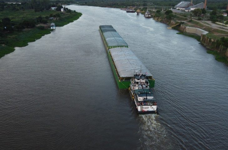 Guaicurus News - Porto Murtinho deve exportar até 1,2 milhão de toneladas neste ano pela Hidrovia