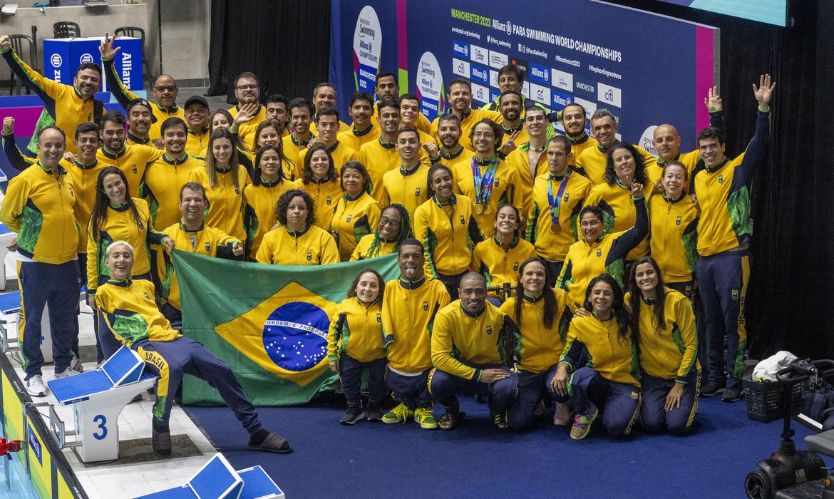 Guaicurus News - Brasil fecha Mundial de Natação Paralímpica com 46 pódios