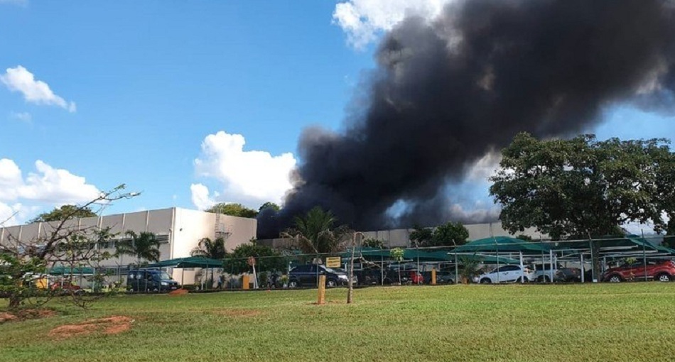 Guaicurus News - Incêndio atinge prédio da Presidência próximo ao Planalto