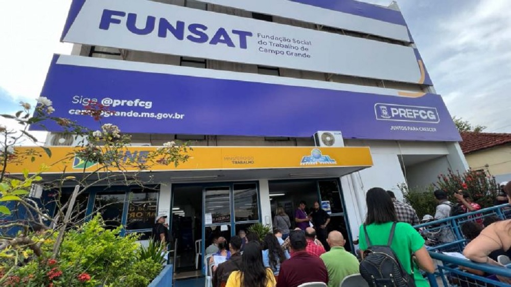 Guaicurus News - Funsat oferece mais de 1,7 mil vagas de emprego nesta quarta-feira em Campo Grande