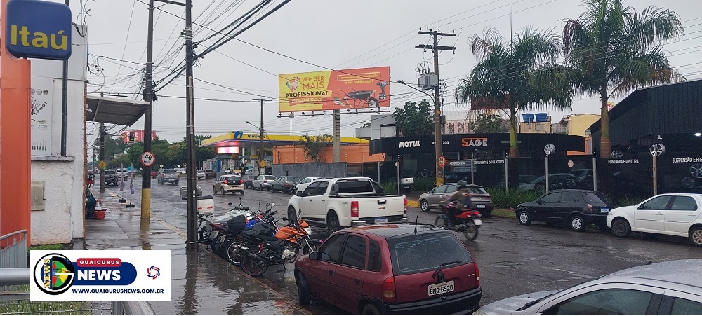 Guaicurus News - Fim de semana tem previsão de chuva, com tempestades pontuais no Estado